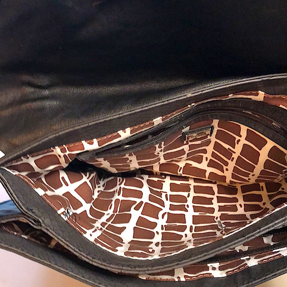 Guess Black Vegan Leather Clutch with Silver Studs - Picture 3 of 10